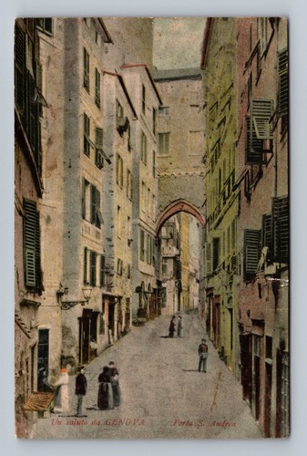 Italia genova saluti porta - genova,