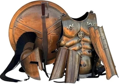 Set costume armatura guerriero - set,