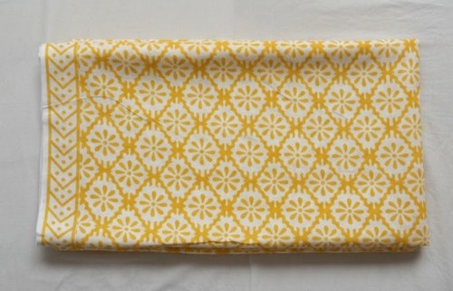 Abito bianco giallo - e, a