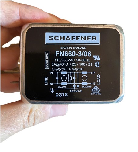 Filtro emi schaffner - emi,
