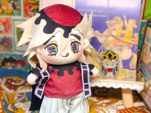 Peluche pupazzo anime demon - peluche,