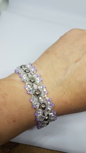 Bracciale realizzato pizzo - bracciale,
