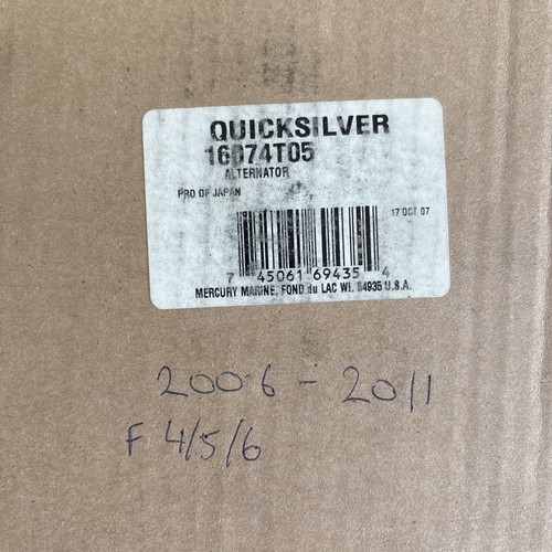Kit alternatore mercury - kit,