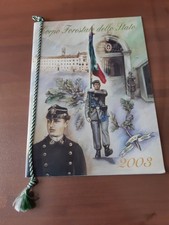 CALENDARIO STORICO CORPO FORESTALE DELLO STATO anno 2003 con cordino