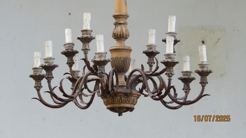 R411 antico lampadario - r411, 12