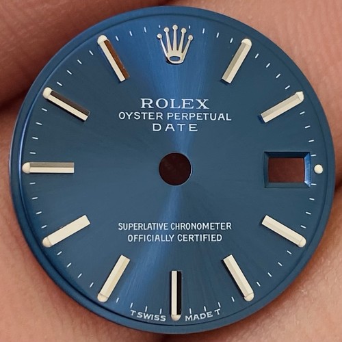 Quadrante blu rolex donna - blu,