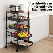 Carrello per nicchia scaffale