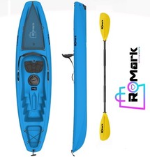 Kayak - canoa da 268 cm + gavone + rete porta oggetti + ruotino sport mare lago