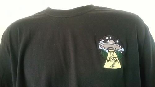 Maglietta alien ufo get - maglietta,