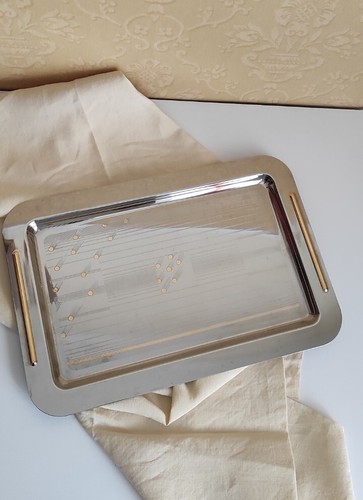 Vassoio acciaio inox 10 - inox, 18/10