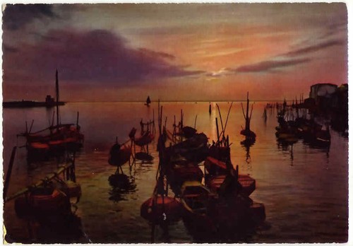 Chioggia venezia tramonto - -,