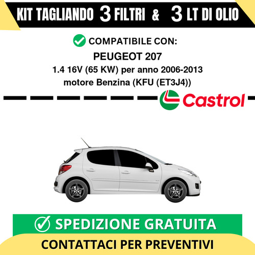Tagliando per peugeot 207 - tagliando,