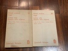 Hegel - Lezioni sulla filosofia della religione - Zanichelli