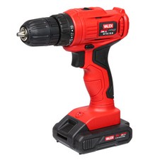 TRAPANO AVVITATORE A BATTERIA VALEX "M-TA1 18 B" - 18V, CON BATTERIA E CARICA...