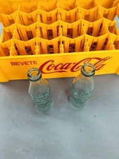Coca Cola Porta Bottiglie Cassetta  Plastica Vintage '70 Bottigliette Collezione