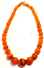 Collana vetro vintage - collana, vintage-