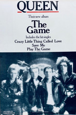QUEEN POSTER ORIGINALE 1980