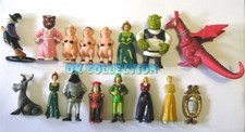 Raro Set n°16 Figurine Plastica SHREK 1 2002 (di Mulino Bianco Collezione Italiana)