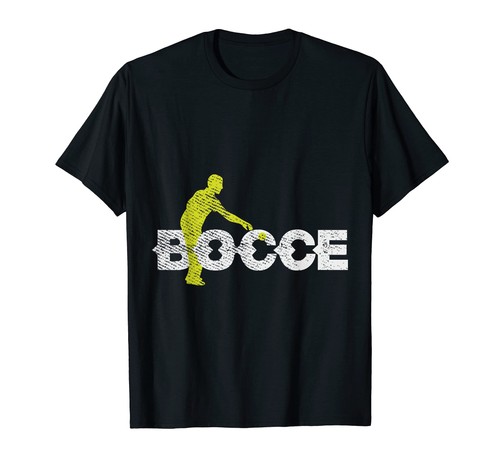 Gioco bocce boccia maglietta - a,
