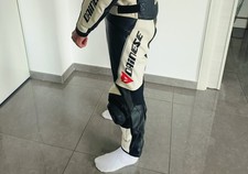 pantalone moto uomo dainese in pelle bovino 52