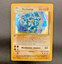 Pokemon Card Machamp Holo 1st ED 8/102 Set Base ITA italiano played PL
