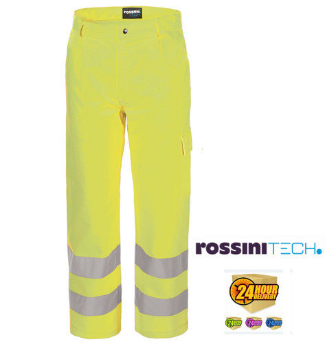 Alta visibilità pantaloni - alta,