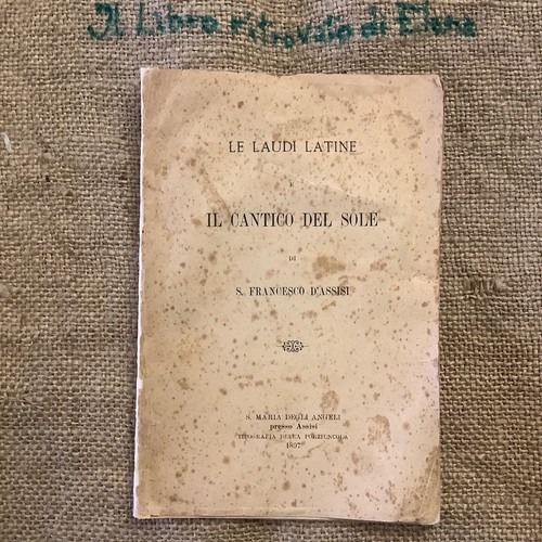 Laudi latine il cantico - latine,