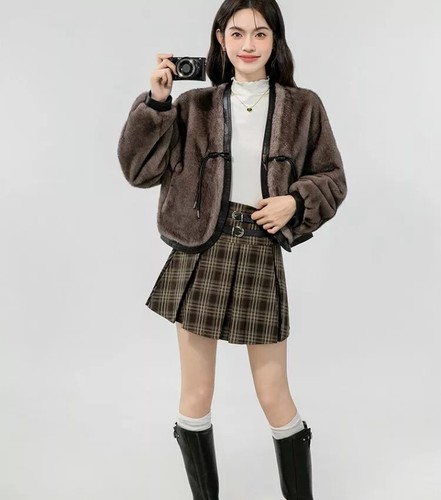 Giacca cappotto pelliccia - giacca,