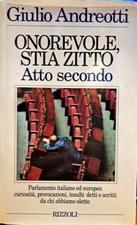 Libro Onorevole, stia zitto (