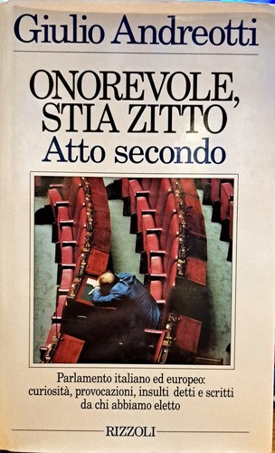 Libro onorevole stia zitto - stia, (