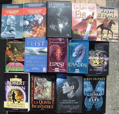Lotto libri fantasy elric - fantasy,