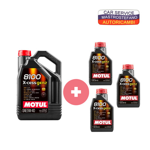 Olio motore motul 8100 - olio, x-cess