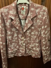 Giacca Sfoderata Rosa Con