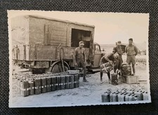 FOTO  2 GUERRA MONDIALE REGIO ESERCITO AFRICA CAMION RIFORNIMENTI