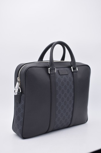 Gucci leather briefcase