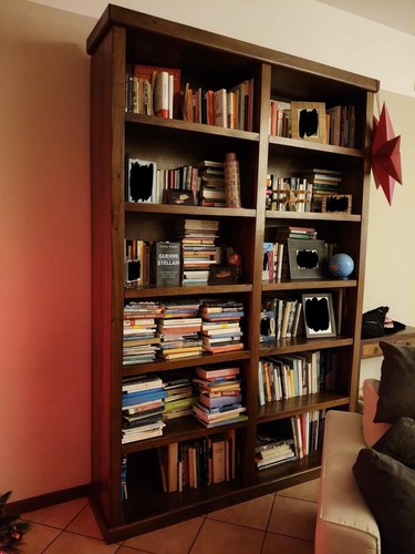 Libreria color noce - libreria,