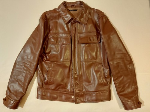Giubbino pelle uomo - pelle, marca