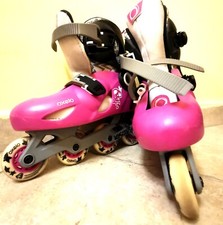 Pattini bambina PLAY3  Rosa-lilla. Nr. 34-36. Ottime condizioni