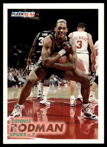 1993 fleer dennis rodman - dennis,