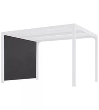 TENDA ACCESSORIA CON BINARIO PER PERGOLA BIOCLIMATICA DA ESTERNO "PER2430BI" ...