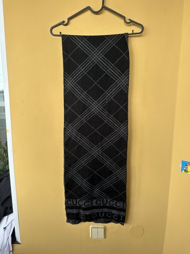 Sciarpa gucci uomo grigia - gucci, con