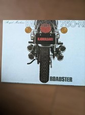 Kawasaki 750-RS Roadster Catalog A5 size Royal Machine Used