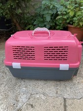 Trasportino Per Cani e Gatti - Rosa e Grigio