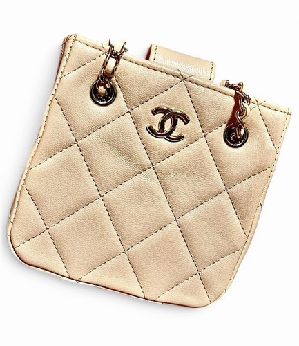 Chanel mini shopping clutch - chanel,