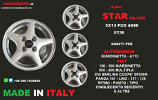 Cerchi in lega Fiat Autobianchi 5x13 4x98 felgen wheels llantas jantes panda 4x4