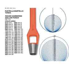 FUSTELLA A MARTELLO ROTONDA PER FORI DI PRECISIONE SU CUOIO E PELLE VARIE MISURE