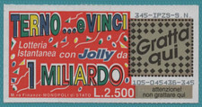 GRATTA E VINCI LOTTERIA