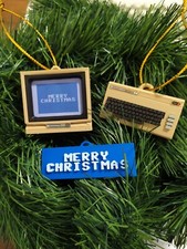 Commodore 64 Chrismas Decorations Monitor 1701 Retro Computer C64 gadget 3D