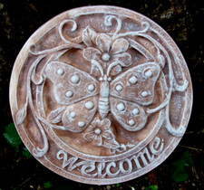 Stampo di benvenuto a farfalla