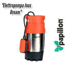 Elettropompa Inox Bream 3giranti Pompa Acque Da Pozzi-Cisterne-Serbatoi